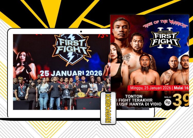 First Fight Volume 2 Tayang PPV di Vidio, 25 Januari 2026
