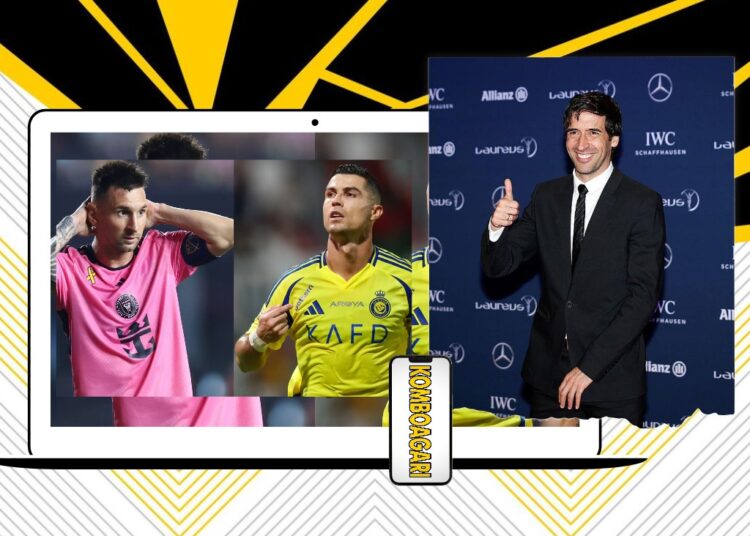 Raul Gonzalez Tentukan GOAT, Messi atau Cristiano Ronaldo