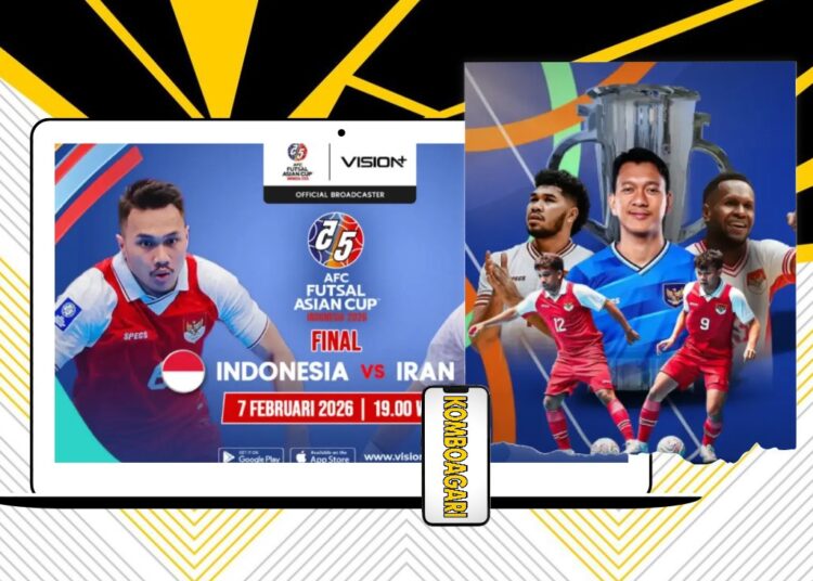 Final Piala Asia Futsal 2026 Indonesia vs Iran Live MNCTV