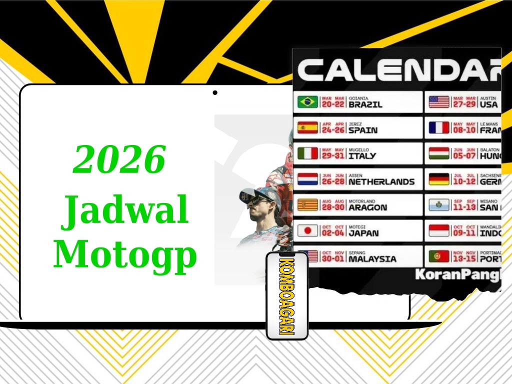 Jadwal MotoGP 2026 Terbaru: 22 Seri Full Kalender