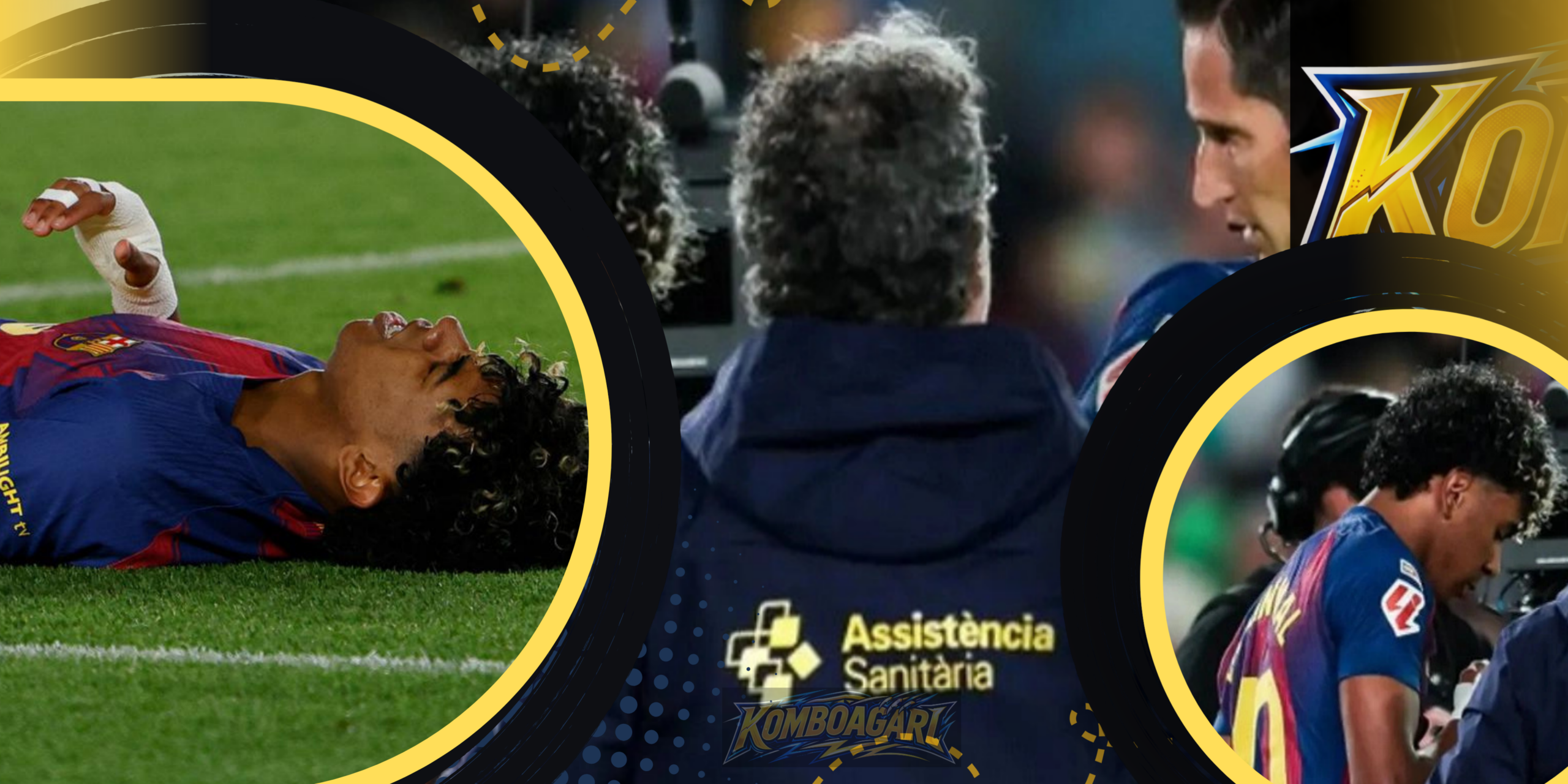 Cedera Hamstring Ancam Laga Perdana Lamine Yamal