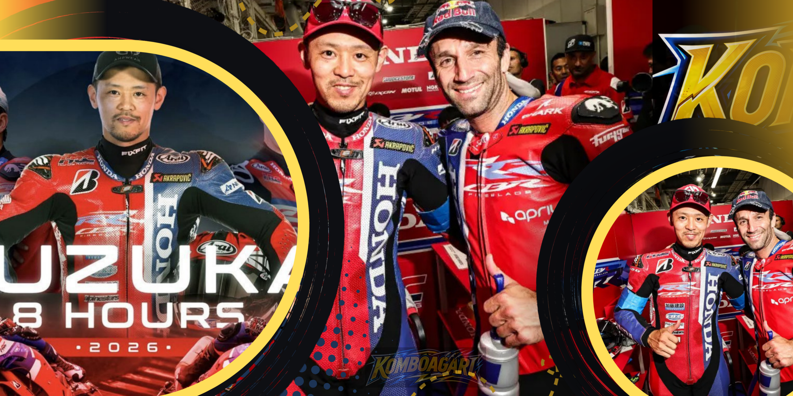 Honda HRC Satukan Zarco dan Rea di Suzuka 2026