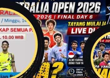 Australia Open 2026 Jadwal Final dan Wakil Indonesia