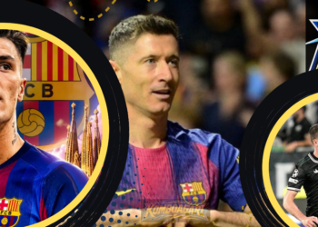 Barcelona Bidik Benjamin Sesko untuk Gantikan Lewandowski