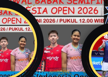 Indonesia Open 2026 Hasil Lengkap dan Jadwal Semifinal