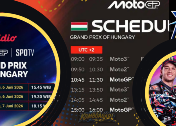 Jadwal MotoGP Hungaria 2026 Bezzecchi Bidik Kemenangan