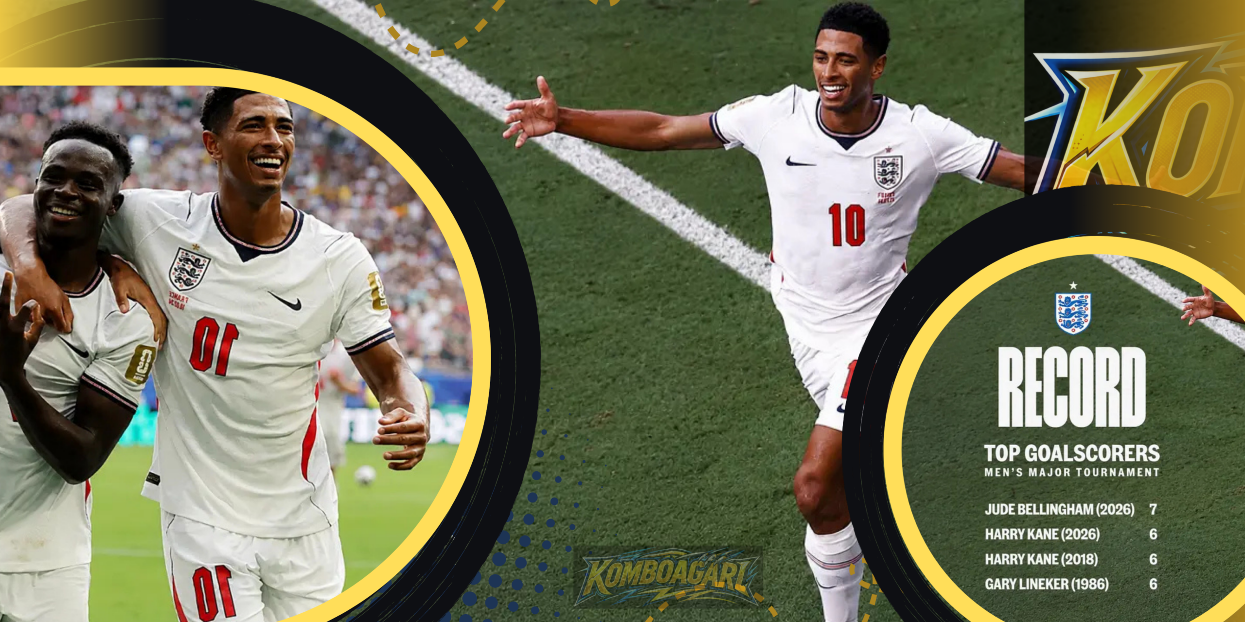 Bellingham Ukir Rekor Gol Baru Inggris di Piala Dunia