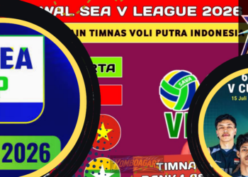 Jadwal Lengkap Indonesia di SEA V Cup Voli Putra 2026
