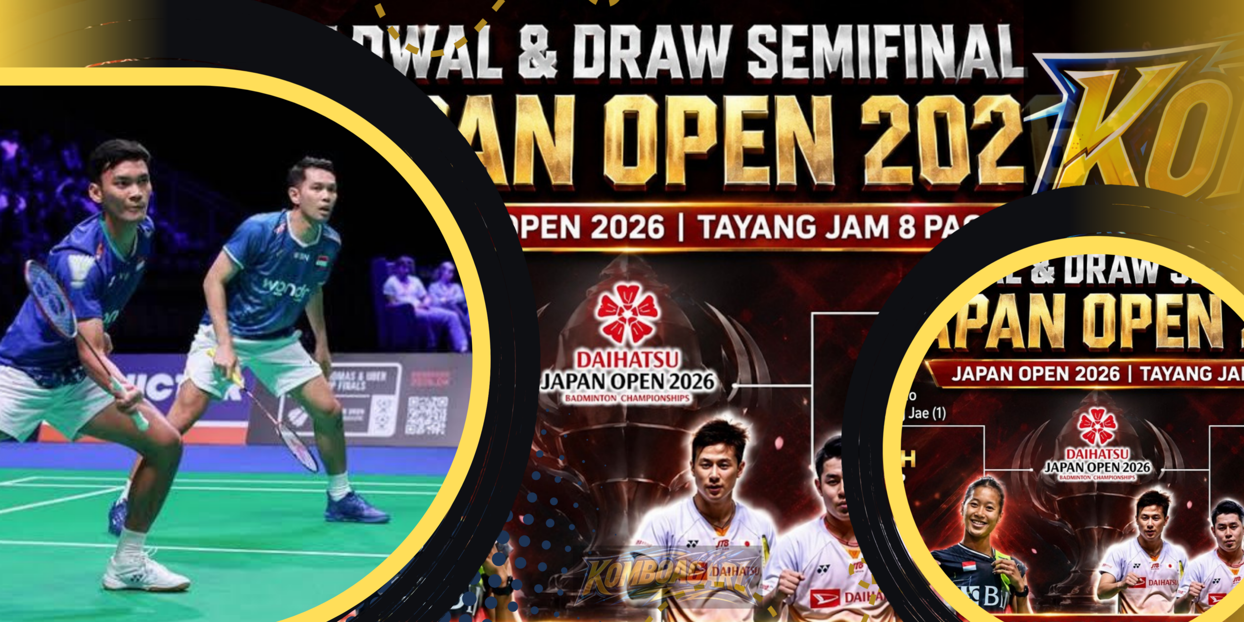 Jadwal Semifinal Japan Open 2026 Putri KW Buru Final
