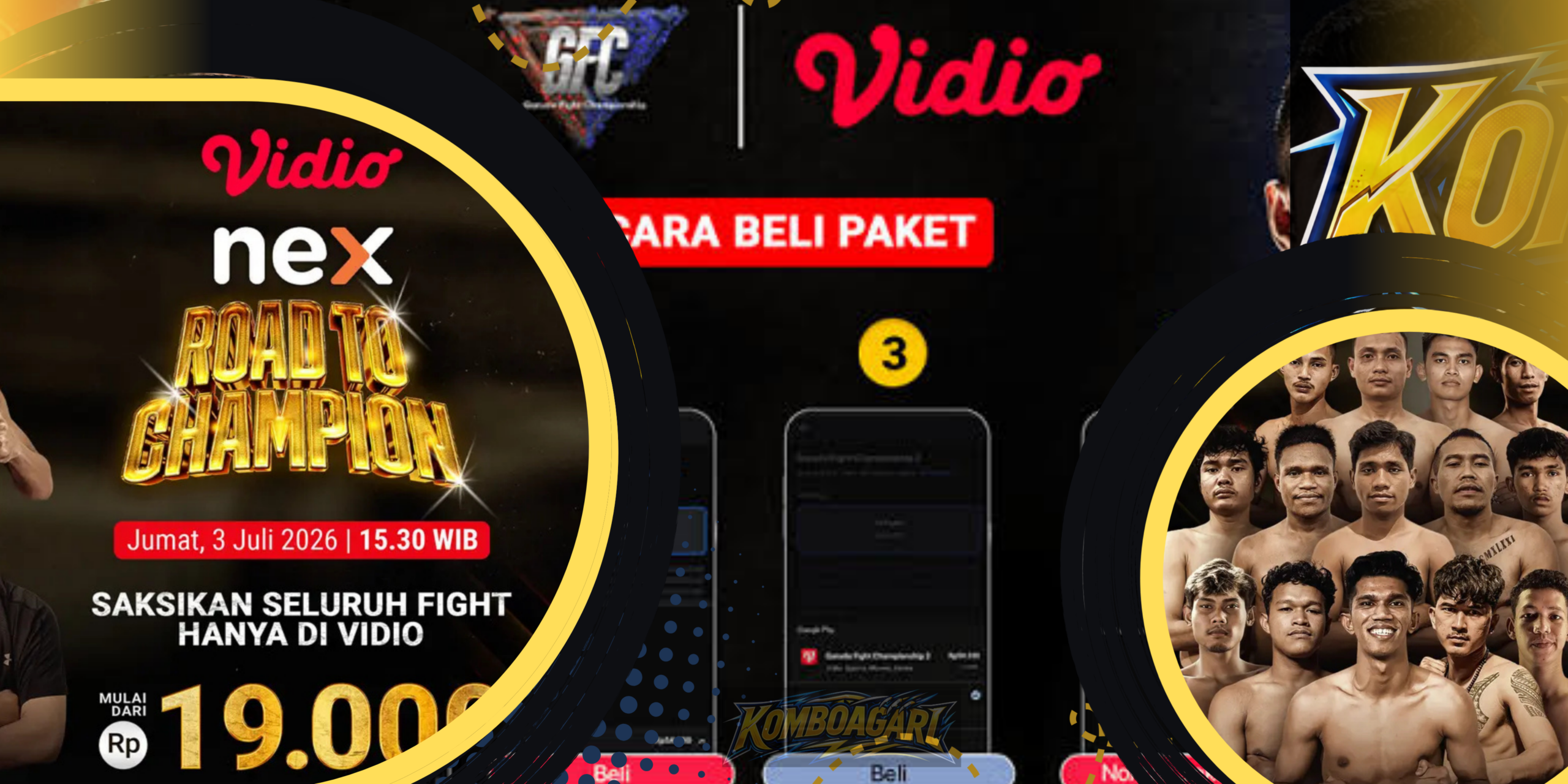 Jadwal nex Road to Champion Vol. 5 dan Cara Menontonnya