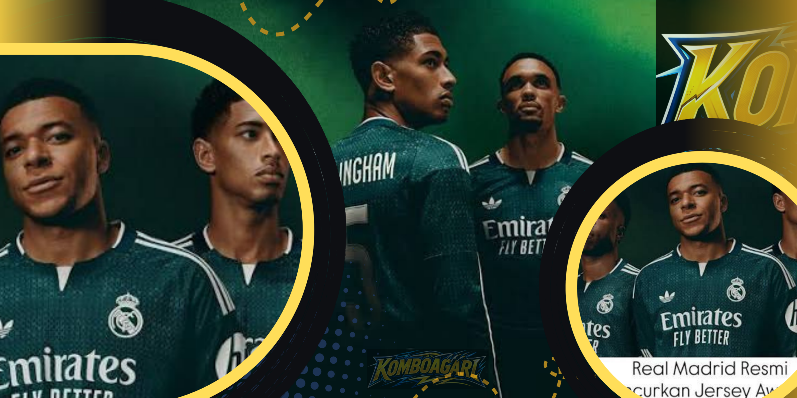 Real Madrid Luncurkan Jersey Tandang Baru Musim 2026/2027
