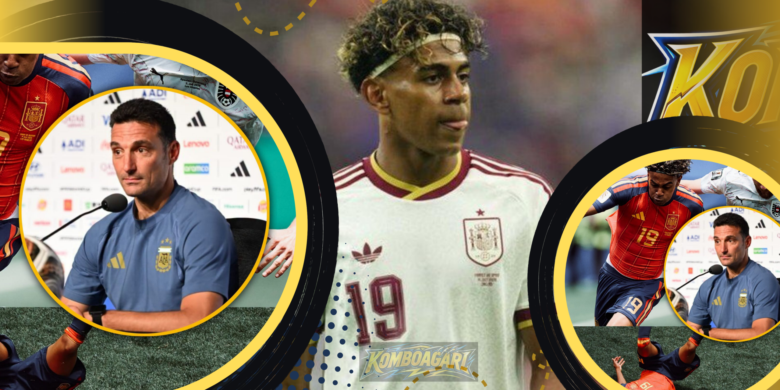 Scaloni Kelakar Soal Cara Hentikan Lamine Yamal di Final