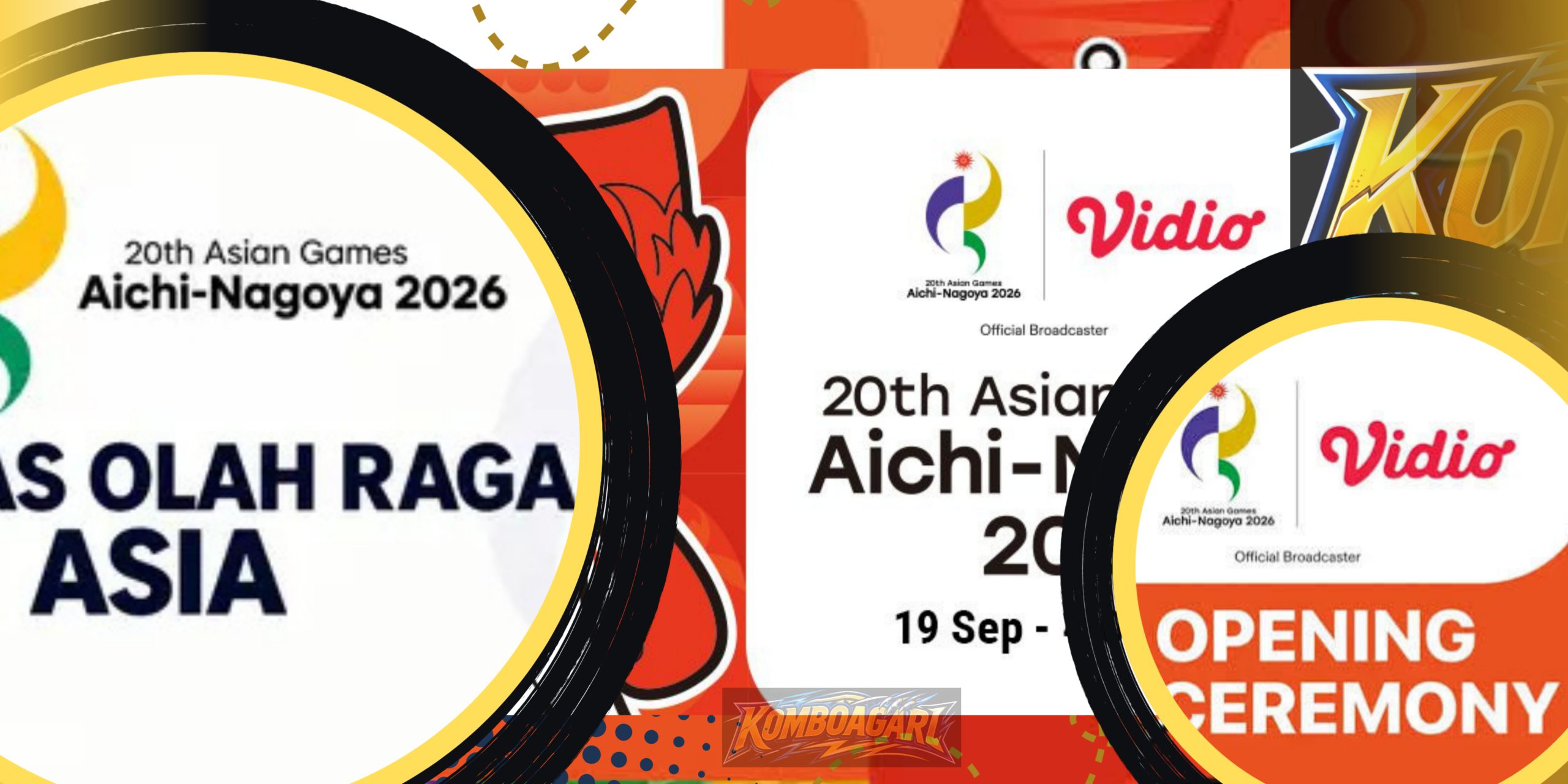 Jadwal Opening Ceremony Asian Games 2026 di Vidio