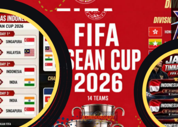 Jadwal Timnas Indonesia di FIFA ASEAN Cup 2026