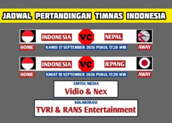 Jadwal Voli Indonesia di Asian Games 2026