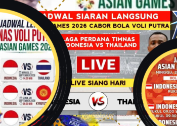 Jadwal Voli Putra Indonesia di Asian Games 2026