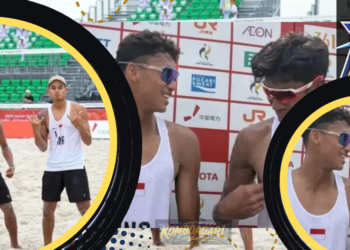Bintang Sofyan Raih Perak Voli Pantai Asian Games 2026