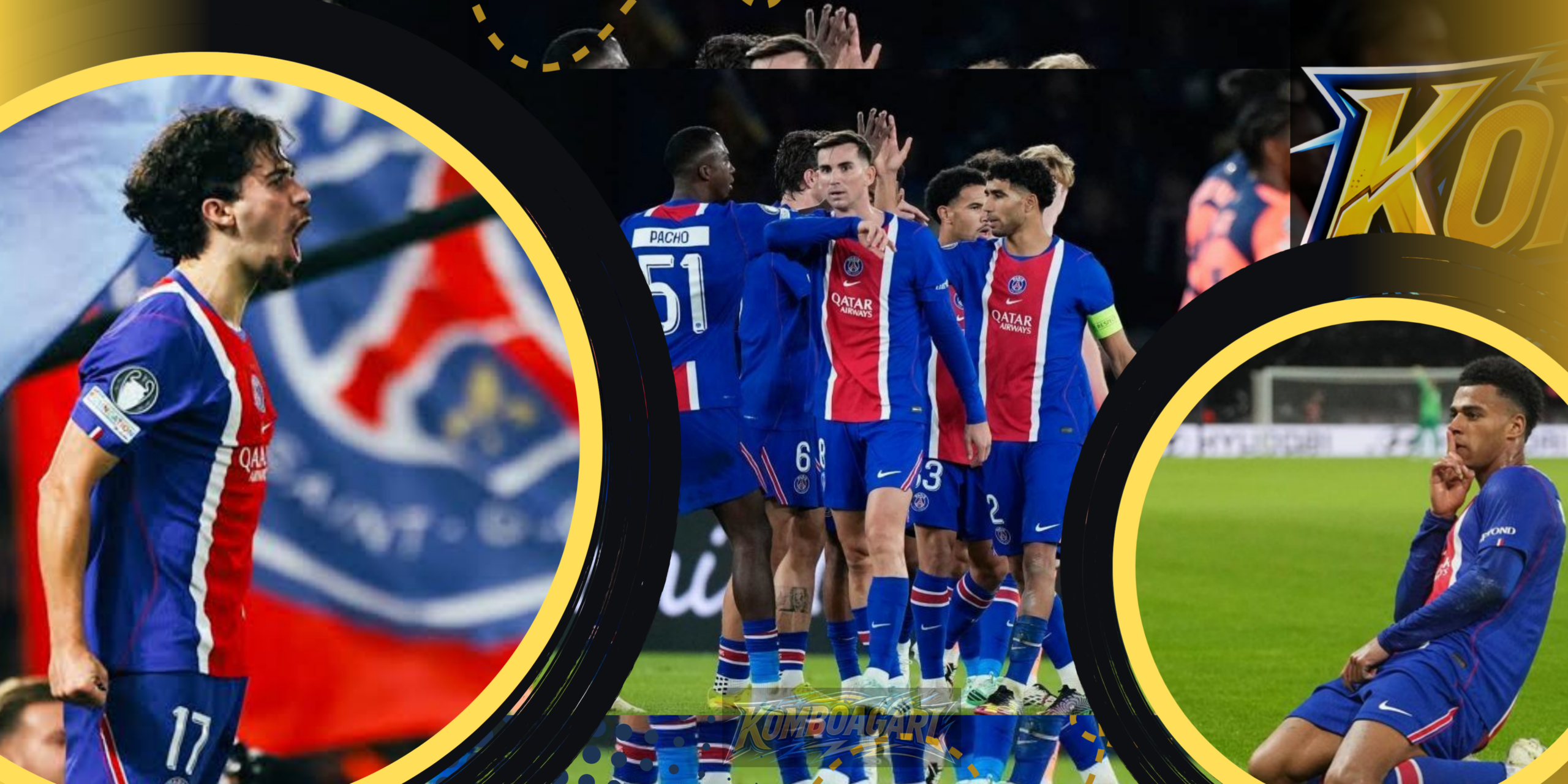 PSG Hajar Barcelona 4-2, Favorit Juara Liga Champions